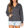 Roxy Women's Sweet Rhythm Zip Hoodie in Phantom