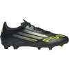Adidas F50 League Firm/Multi-Ground Cleats in Core Black / Iron Metallic / Lucid Lemon