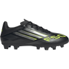 Adidas F50 Club FG/MG in  Core Black / Iron Metallic / Lucid Lemon