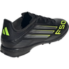 Adidas F50 League Turf in Core Black/Lucid Lemon/Core Black right back