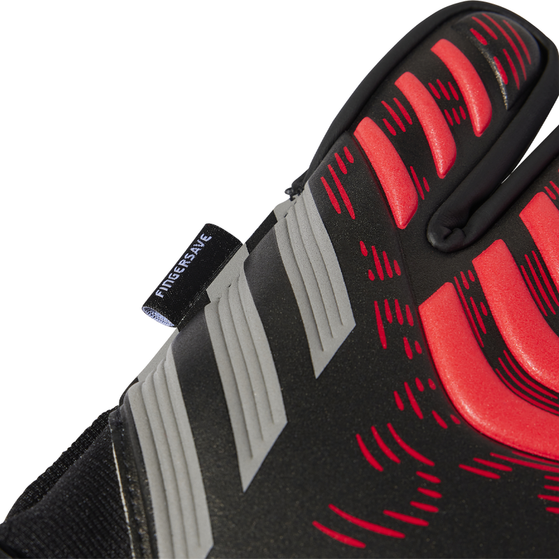 Predator Match Fingersave Goalkeeper Gloves, Adidas Predator Match Fingersave Goalkeeper Gloves close up