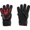 Adidas Predator Match Fingersave Goalkeeper Gloves in Black/Black/Lucid Red