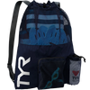TYR Big Mesh 40 L Mummy Backpack in Navy