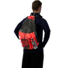 TYR Big Mesh 40 L Mummy Backpack on person