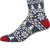 Socksmith Christmas Fair Isle toe and heel