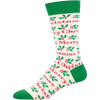 Socksmith Merry Christmas in Ivory