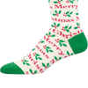 Socksmith Merry Christmas toe and heel