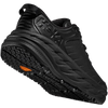 Hoka Women's Bondi SR Wide in BBLC-Black/Black inside left and bottom