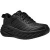 Hoka Women's Bondi SR Wide in BBLC-Black/Black right front