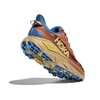 Hoka Men's Challenger 8 in Maple/Cardamom - Angled view frm beneath showing lugs
