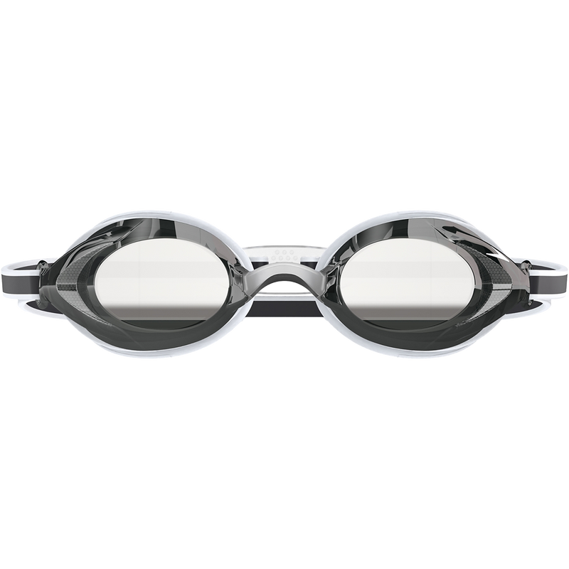 Junior 3.0 Vanquisher Mirrored, Speedo JR 3.0 Vanquisher Mirrored in 18386-White/Smoke/Silver front