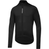 Gore Bike Wear Men's SPINSHIFT Thermo Long Sleeve Jersey in Black front left