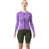 Gore Bike Wear Women's Spinshift Long Sleeve Jersey on model in Scrub Purple