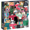 Chronicle Books Wintery Cats 500 Piece Puzzle