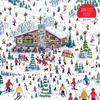 Chronicle Books Michael Storrings Apres Ski 1000 Piece Puzzle Front