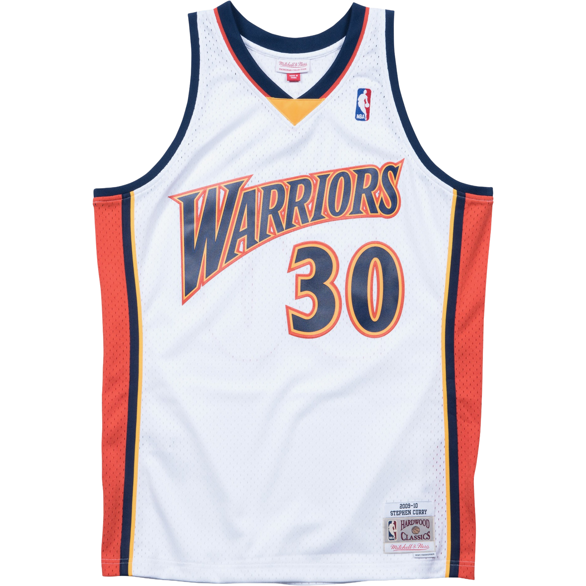 Men's Stephen Curry Warriors 2009/10 Swingman Jersey alternate view