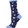 Socksmith Women's Moon Child in Navy