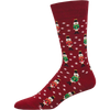 Socksmith Nutcracker in Red