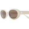 Sunski Bianca in Ivory lenses