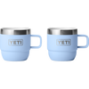 Yeti Rambler 6 oz Mug 2PK in Big Sky Blue