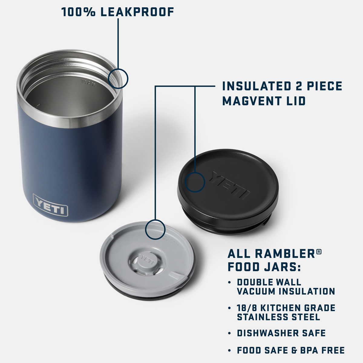 Rambler 16 oz Food Jar alternate view