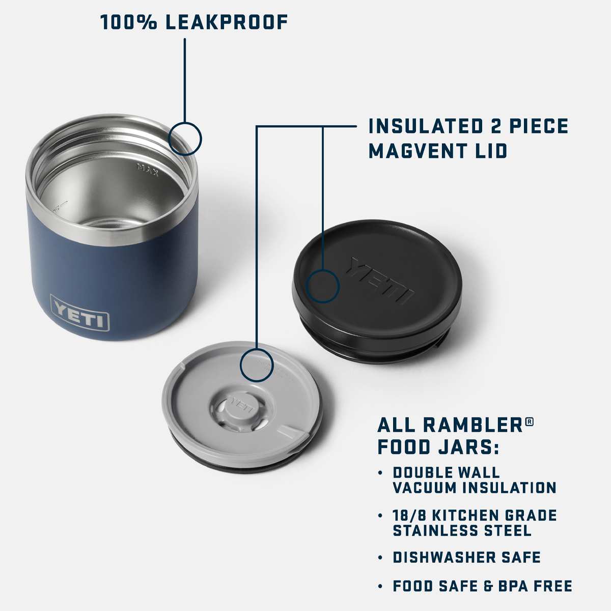 Rambler 8 oz Food Jar alternate view