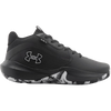 Under Armour Youth Lockdown 7 Preschool in Black/Metallic Silver