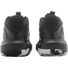 Under Armour Youth Lockdown 7 Preschool in Black Metallic/Silver Pair  Heel