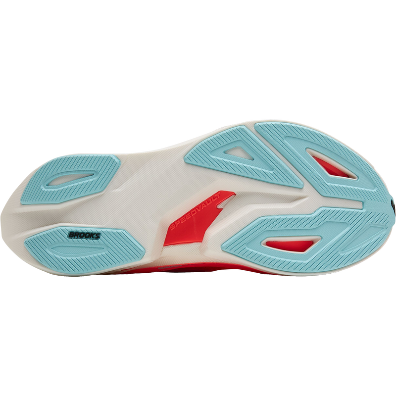Women's Hyperion Max 3, Brooks Women's Hyperion Max 3 in 659-Coconut/Fiery Coral bottom