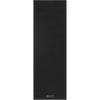 Gaiam 6MM Essentials Yoga Mat in Black laid out flat