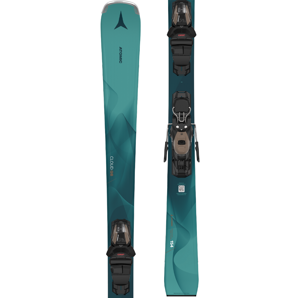 Women's Cloud Q8 Skis + M 10 GW alternate view