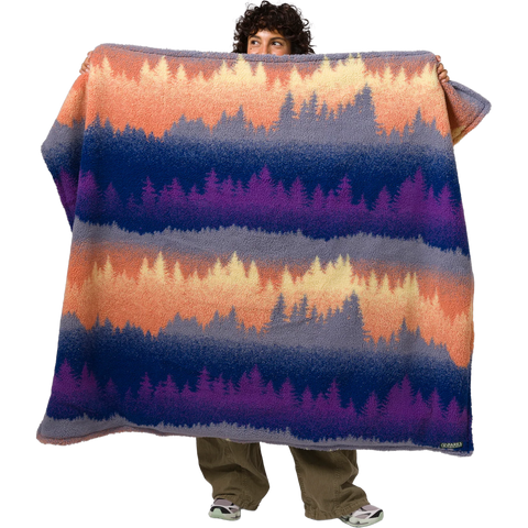 Smoky Mtn. Haze Fleece Throw