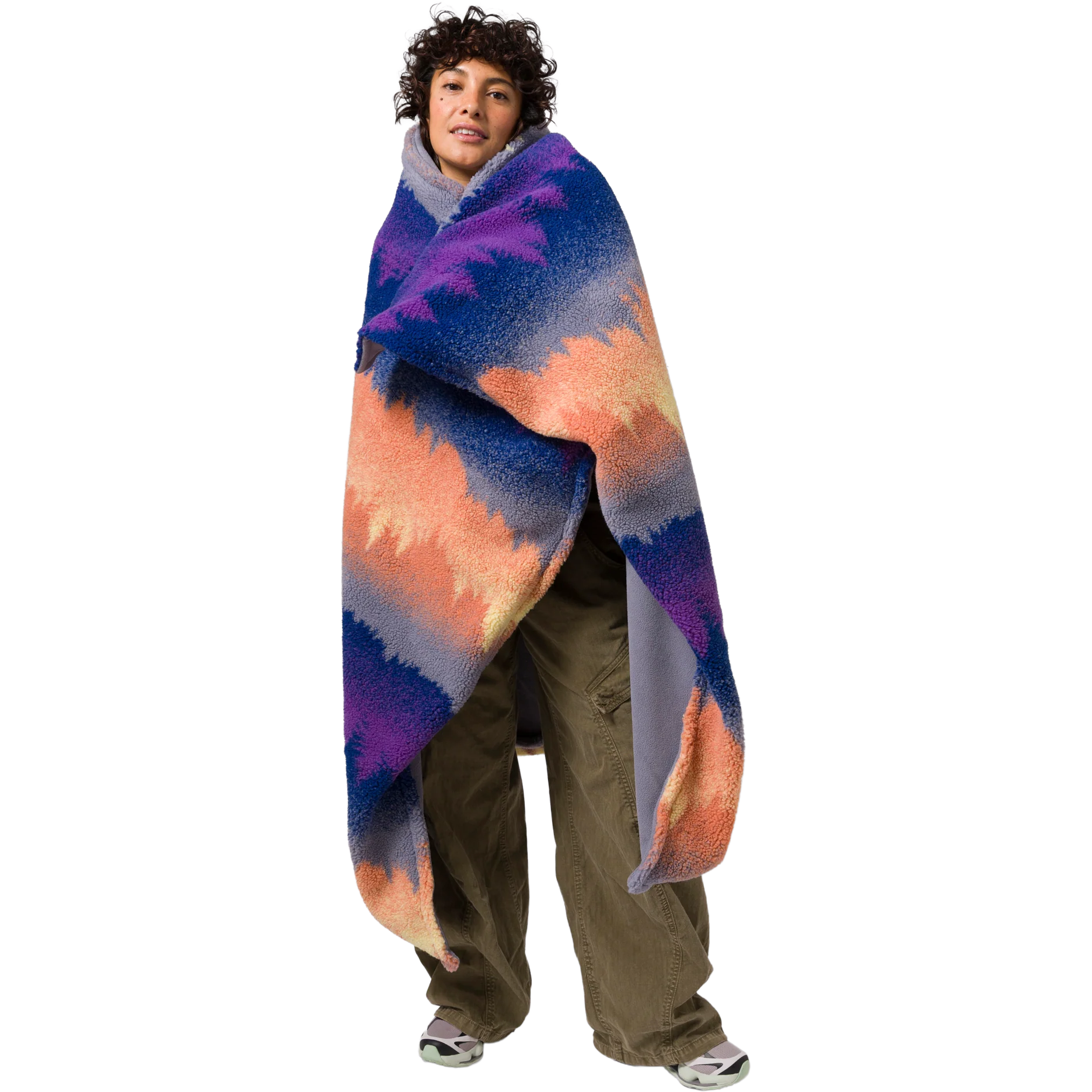 Smoky Mtn. Haze Fleece Throw alternate view