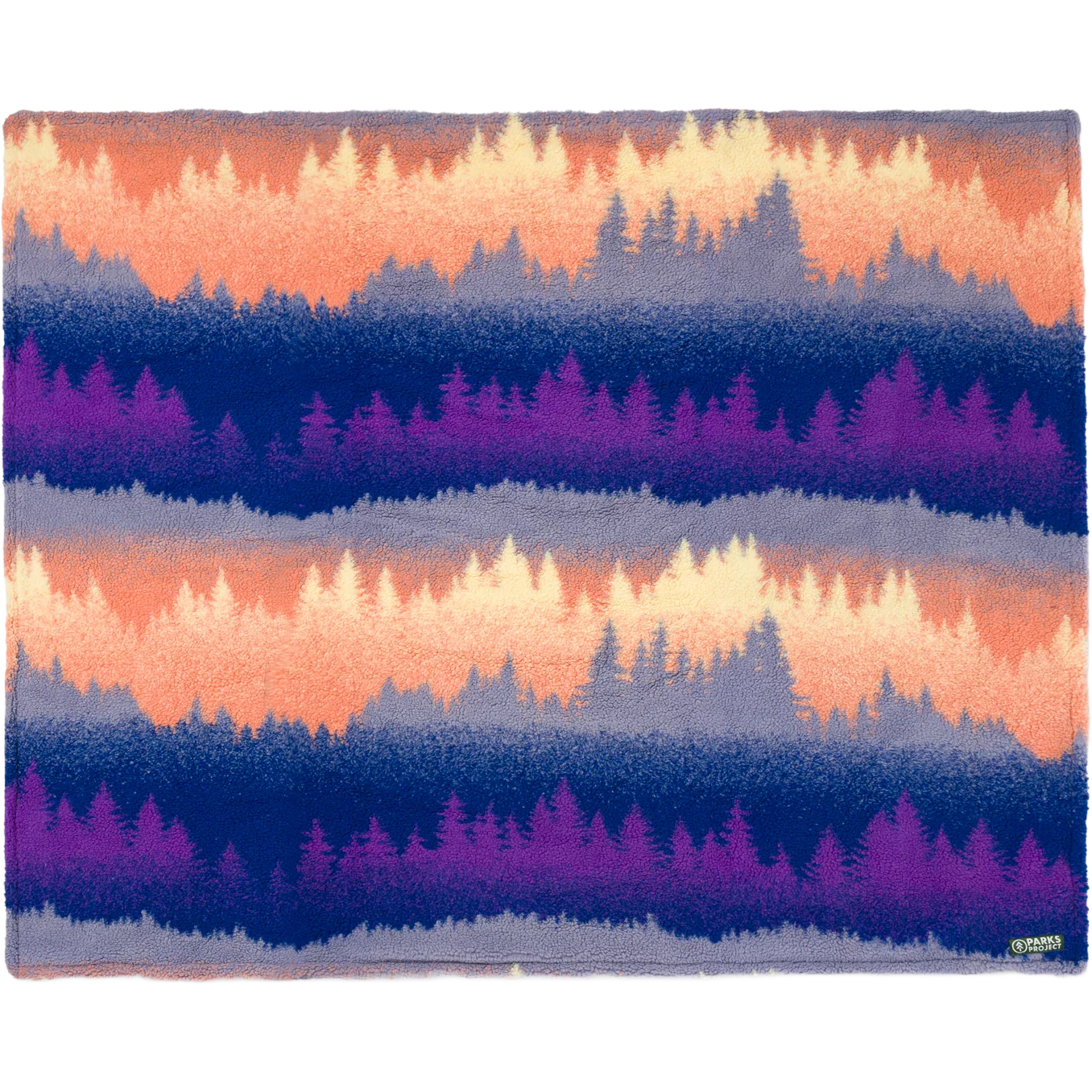 Smoky Mtn. Haze Fleece Throw alternate view