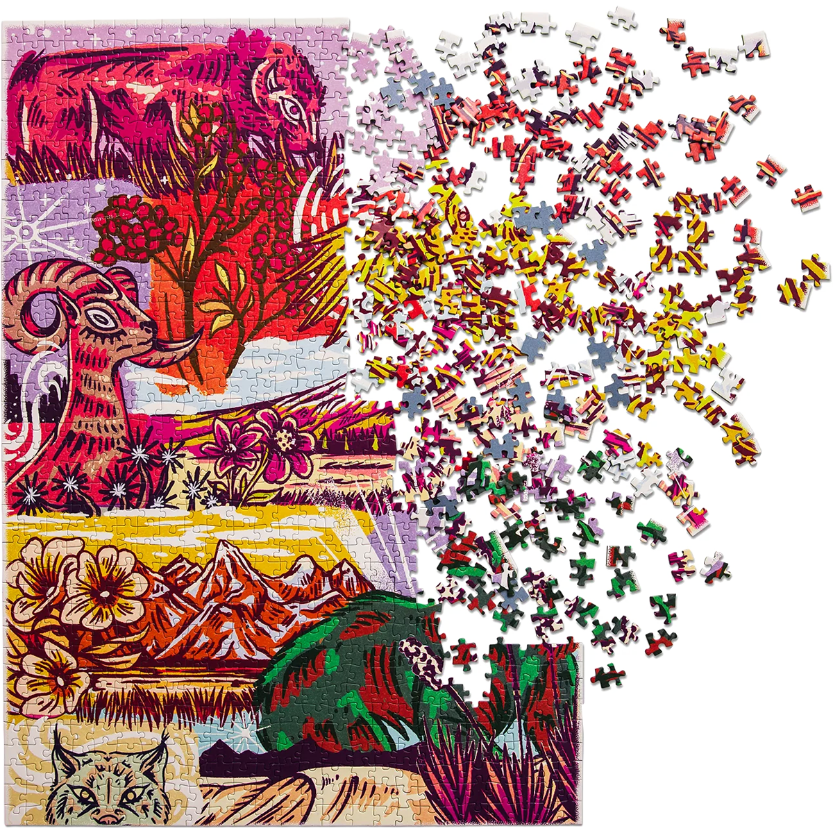 National Park Naturalist 1000pc Puzzle alternate view