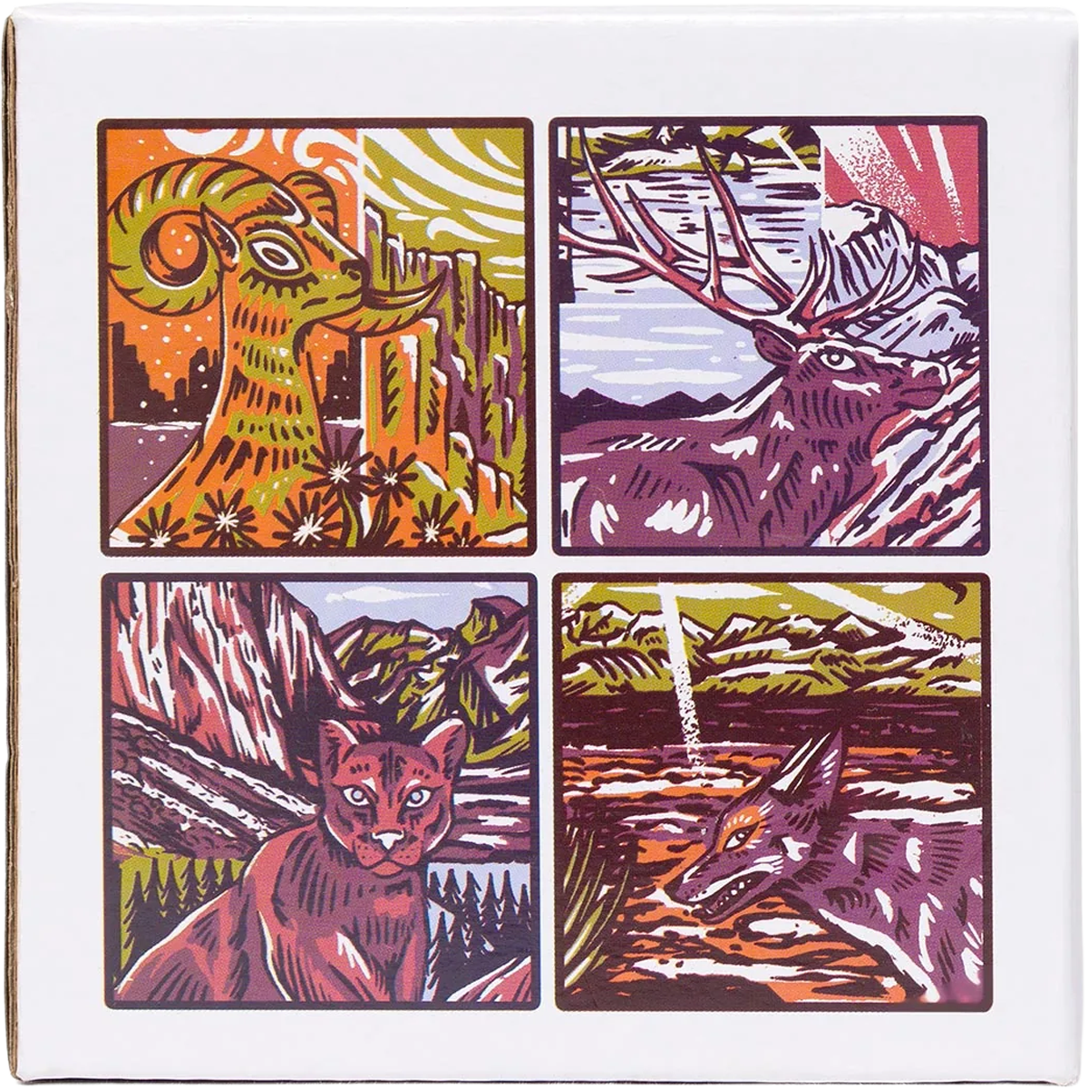National Park Naturalist Coaster Set alternate view