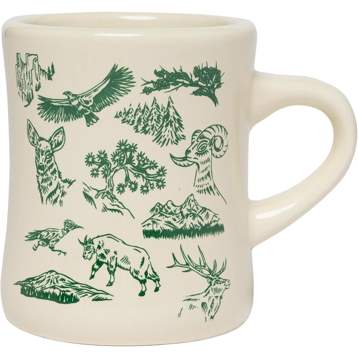 National Park Naturalist Diner Mug alternate view