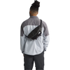 The North Face Terra Lumbar 3L in 4JK-Asphalt Grey/TNF Black  on model
