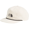 The North Face Norm 5-panel Hat in White Dune/Sharpie Graphic