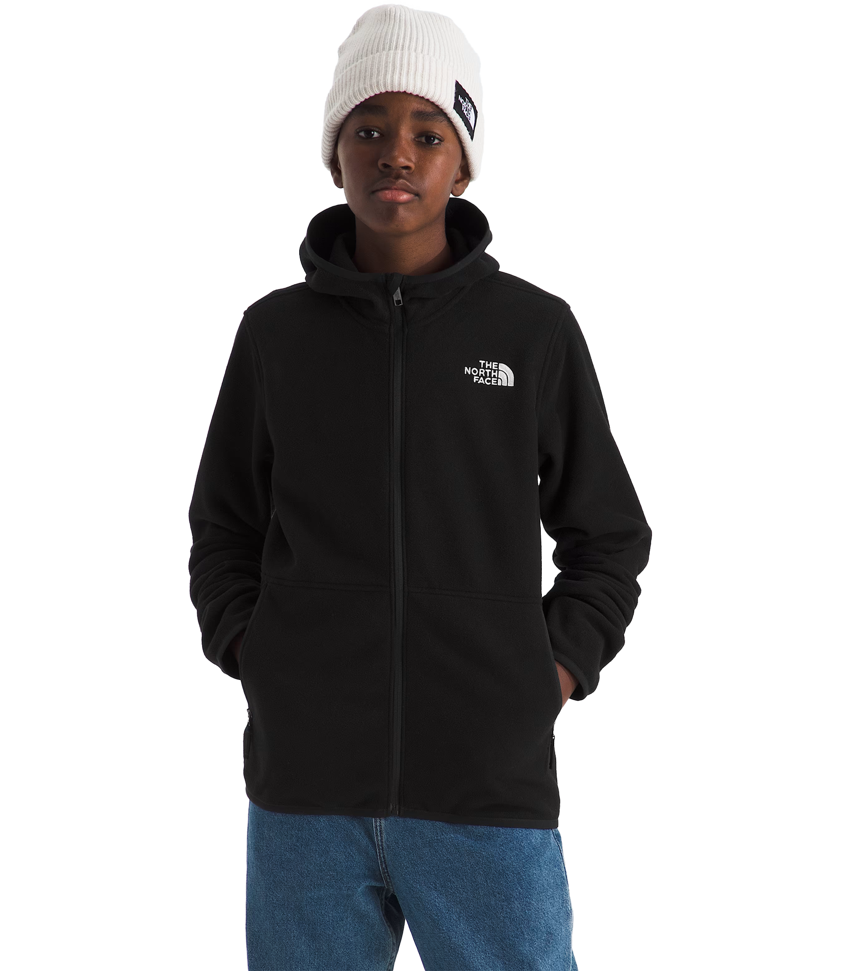 Youth Glacier Full Zip Hoodie alternate view
