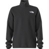 The North Face Youth Glacier 1/4 Zip Pullover in TNF Black