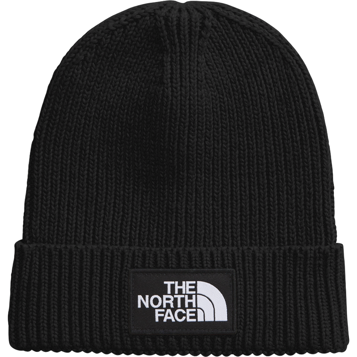 Youth TNF Logo Box Cuffed Beanie alternate view