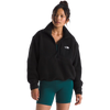 The North Face Women's Yumiori Off Peak 1/2 Zip Jacket in TNF Black
