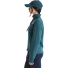 The North Face Women's Cedar Trail Grid Fleece 1/4 Zip Jacket Side