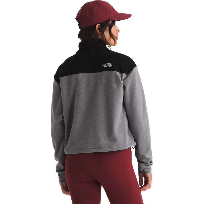 Women's Glacier Fleece 1/2 Zip Short Jacket, The North Face Women's Glacier Fleece 1/2 Zip Short Jacket Back