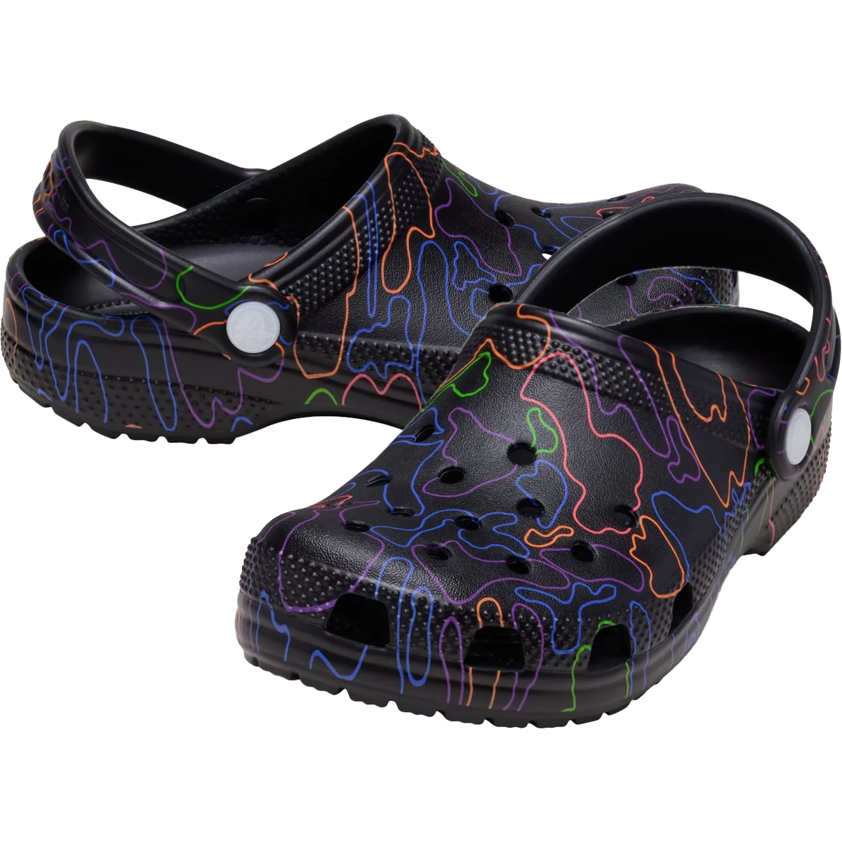 Youth Classic Hi Vis Camo Clog alternate view