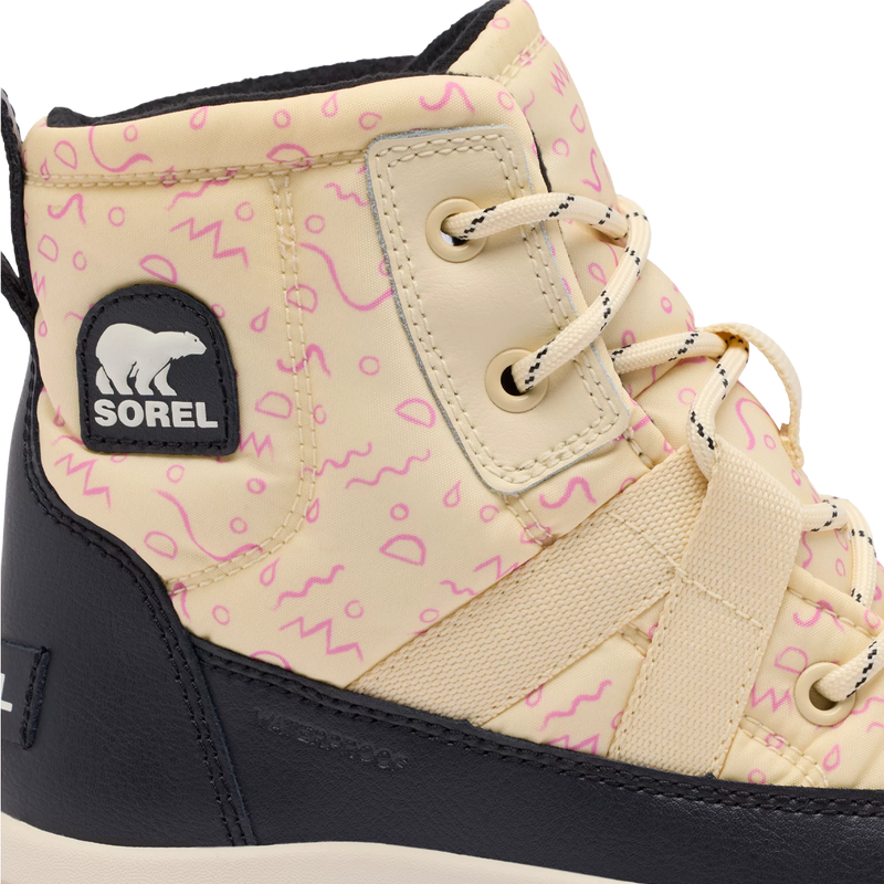 Youth Whitney III Mid Waterproof, Sorel Youth Whitney III Mid Waterproof logo detail