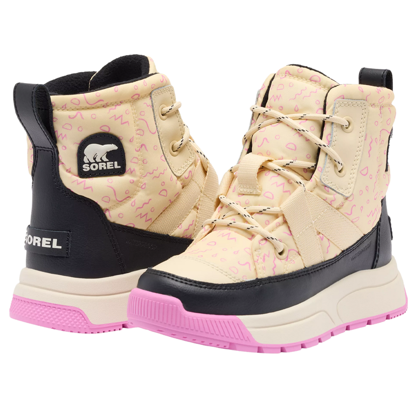 Youth Whitney III Mid Waterproof, Sorel Youth Whitney III Mid Waterproof toe and heel