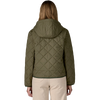 Patagonia Women's Diamond Quilted Bomber Hoody back