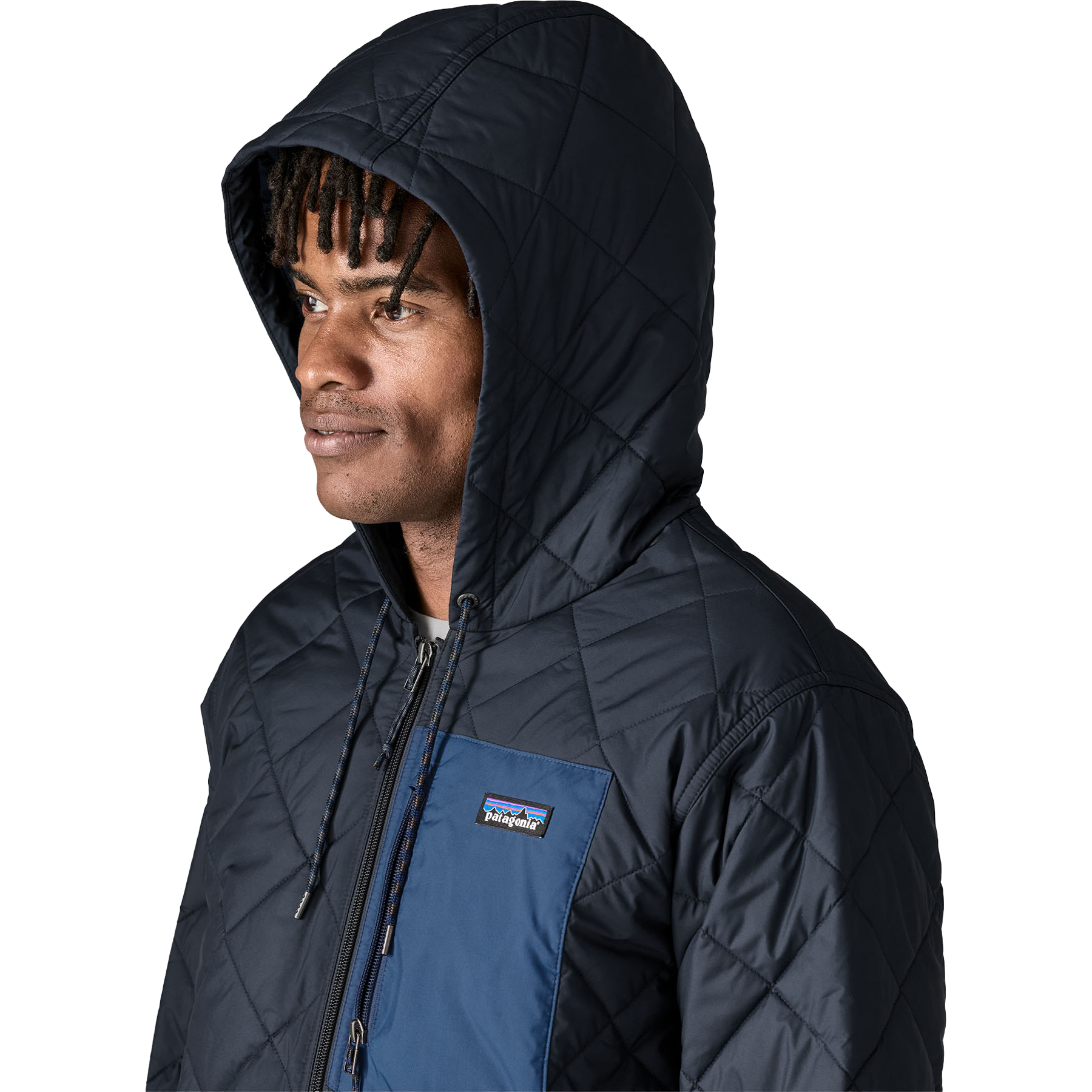 Men's Diamond Quilted Bomber Hoody alternate view